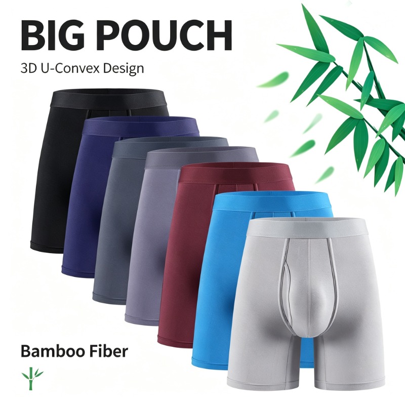Bamboo Fiber Trunk - Erkek Bambu Elyafı Boxer Külot Nefes